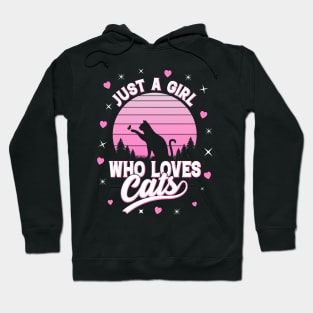 Just A Girl Who Loves Cats Hoodie